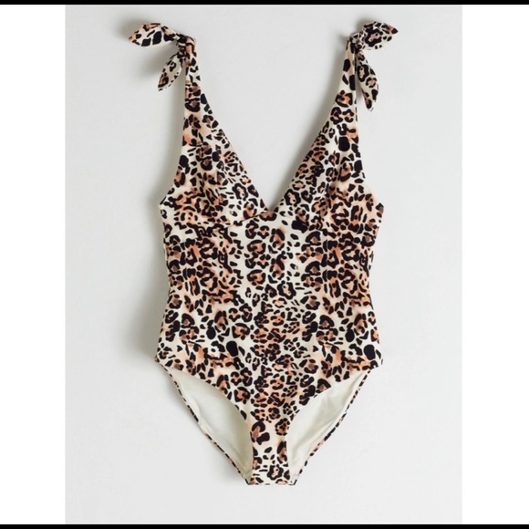 & Other Stories Other - & Other Stories One-piece Swimsuit sz 6 animal print cheetah